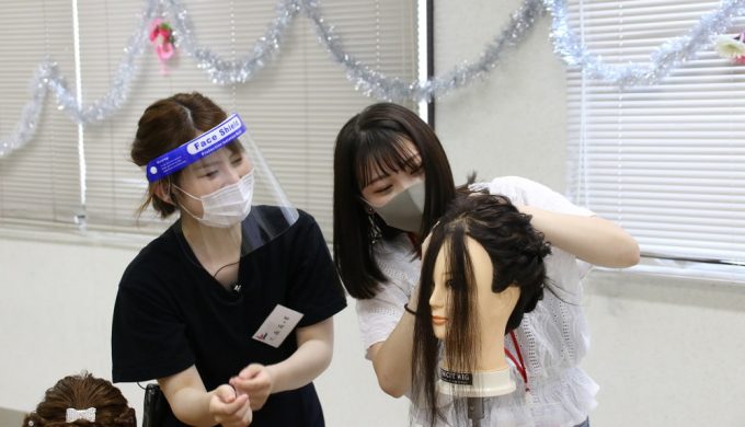 美容体験実習02